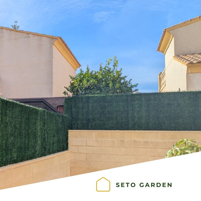 Seto artificial 100% nacional para vallas de jardín Seto artificial 100% nacional para vallas de jardín