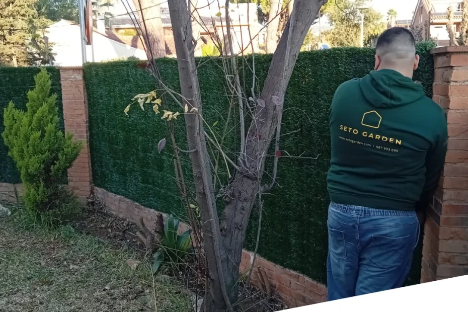 Cómo elegir un fabricante de seto artificial en España